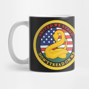 Dont Tread on me - United We Stand Mug